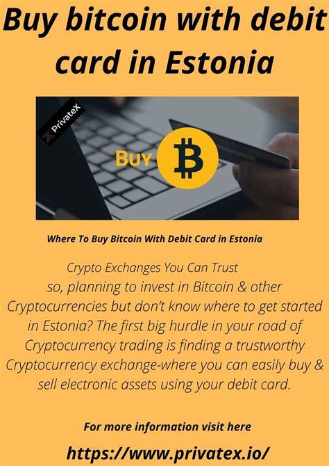 bitcoin mastercard contactless card estonia|buy bitcoin in estonia.